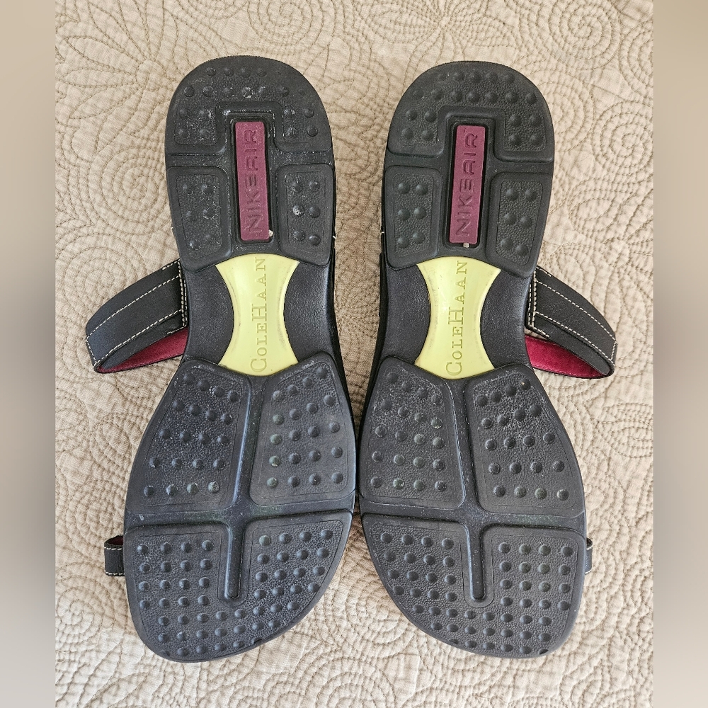 Cole Haan  Nike Air Womens Black Sandal size 11B - Picture 5 of 5